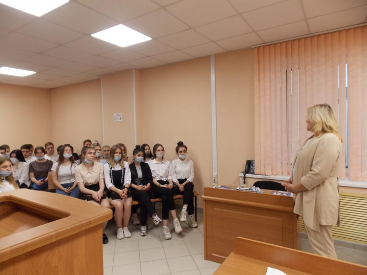 Руководство и студенты Юрклиники КФ РГУП приняли участие в открытии музея Бугульминского городского суда  